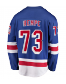 Men's New York Rangers Matt Rempe Fanatics Blue Home Breakaway Jersey