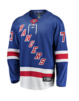 Men's New York Rangers Matt Rempe Fanatics Blue Home Breakaway Jersey