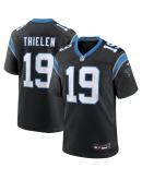 Men's Carolina Panthers Adam Thielen Nike Black Team Game Jersey