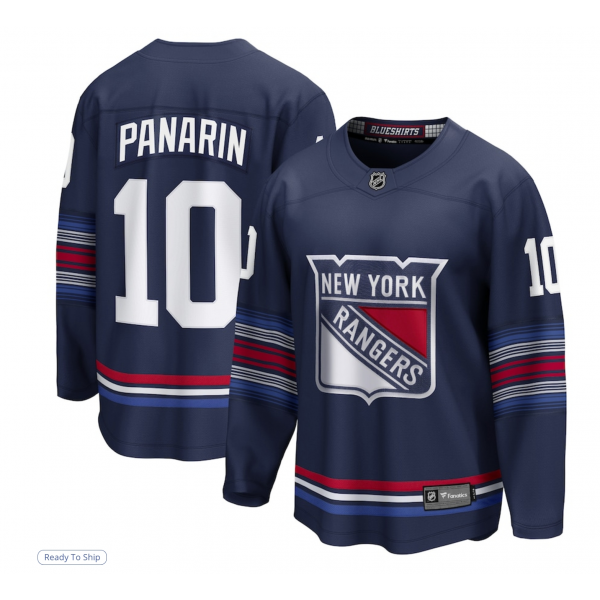 Men's New York Rangers Artemi Panarin Fanatics Navy Alternate Premier Breakaway Player Jersey