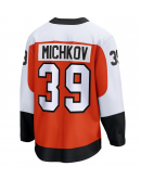 Men's Philadelphia Flyers Matvei Michkov Fanatics Orange Home Premier Breakaway Player Jersey