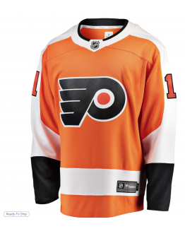 Men's Philadelphia Flyers Travis Konecny Fanatics Orange Breakaway Player Jersey