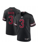 Men's Arizona Cardinals Budda Baker Nike Black Game Jersey