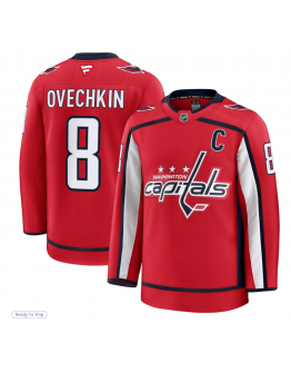 Men's Washington Capitals Alexander Ovechkin Fanatics Red Home Premium Jersey