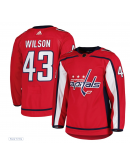 Men's Washington Capitals Tom Wilson adidas Red Home Primegreen Authentic Player Jersey