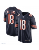 Men's Chicago Bears Caleb Williams Nike Navy Player Game Jersey