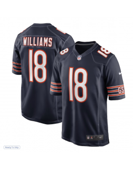 Men's Chicago Bears Caleb Williams Nike Navy Player Game Jersey