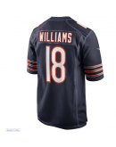 Men's Chicago Bears Caleb Williams Nike Navy Player Game Jersey