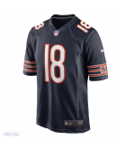 Men's Chicago Bears Caleb Williams Nike Navy Player Game Jersey