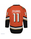 Youth Anaheim Ducks Trevor Zegras Orange Replica Player Jersey