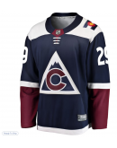 Men's Colorado Avalanche Nathan MacKinnon Fanatics Navy Alternate Breakaway Player Jersey