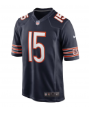 Men's Chicago Bears Rome Odunze Nike Navy Player Game Jersey