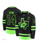 Men's Dallas Stars Jamie Benn Fanatics Black Alternate Premier Breakaway Player Jersey