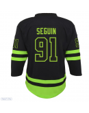 Youth Dallas Stars Tyler Seguin Black 2020/21 Alternate Replica Player Jersey