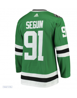 Men's Dallas Stars Tyler Seguin adidas Kelly Green Home Authentic Player Jersey