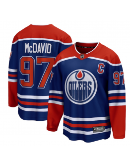 Men's Edmonton Oilers Connor McDavid Fanatics Royal Home Breakaway Jersey