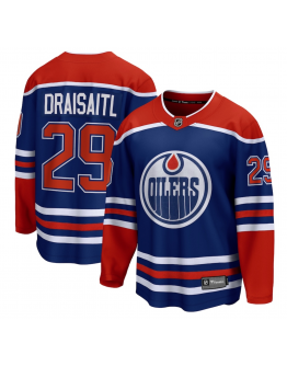 Men's Edmonton Oilers Leon Draisaitl Fanatics Royal Home Breakaway Jersey