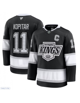 Men's Los Angeles Kings Anze Kopitar Fanatics Black Home Premium Jersey