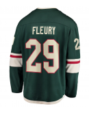 Men's Minnesota Wild Marc-Andre Fleury Fanatics Green Home Breakaway Player Jersey