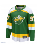 Men's Minnesota Wild Kirill Kaprizov Fanatics Green Alternate Premier Breakaway Player Jersey