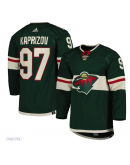 Men's Minnesota Wild Kirill Kaprizov adidas Green Home Primegreen Authentic Player Jersey