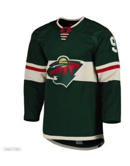 Men's Minnesota Wild Kirill Kaprizov adidas Green Home Primegreen Authentic Player Jersey