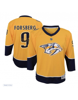 Youth Nashville Predators Filip Forsberg Gold Home Replica Player Jersey