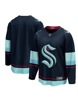 Men's Seattle Kraken Fanatics Deep Sea Blue Home Breakaway Jersey