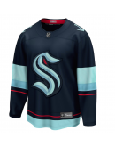 Men's Seattle Kraken Fanatics Deep Sea Blue Home Breakaway Jersey