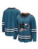 Men's San Jose Sharks Fanatics Teal Home Breakaway Jersey