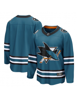 Men's San Jose Sharks Fanatics Teal Home Breakaway Jersey