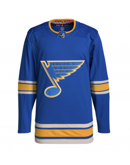 Men's St. Louis Blues adidas Blue Alternate Authentic Jersey