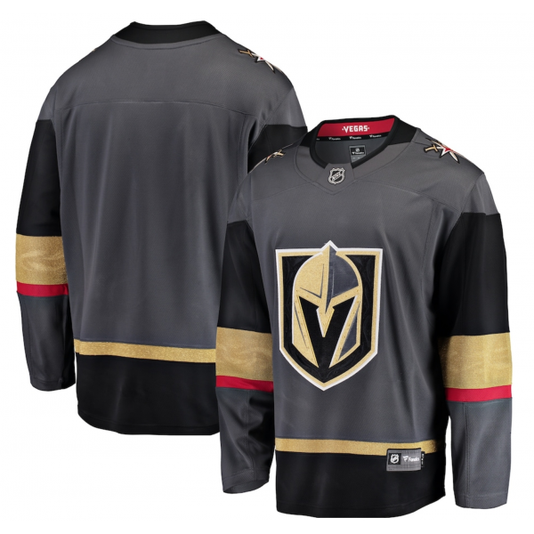 Men's Vegas Golden Knights Fanatics Gray Breakaway Alternate Jersey