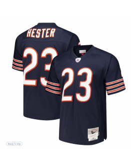 Men's Chicago Bears Devin Hester Mitchell & Ness Navy 1995 Legacy Replica Jersey