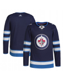 Men's Winnipeg Jets adidas Navy Home Authentic Jersey