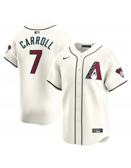 Youth Arizona Diamondbacks Corbin Carroll Nike White Home Limited Player Jersey