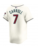 Youth Arizona Diamondbacks Corbin Carroll Nike White Home Limited Player Jersey