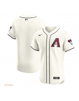 Men's Arizona Diamondbacks Nike Cream Elite Jersey