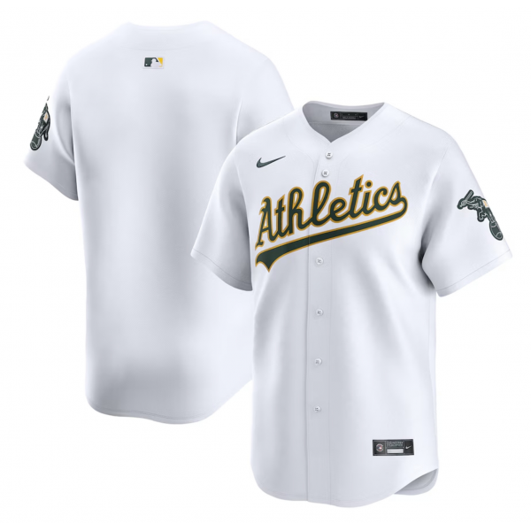 Men's Athletics Nike White Home Limited Jersey