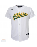 Youth Athletics Nike White Home Replica Team Jersey