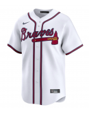 Men's Atlanta Braves Ronald Acuña Jr. Nike White Home Limited Player Jersey