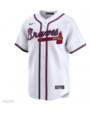 Men's Atlanta Braves Austin Riley Nike White Home Limited Player Jersey