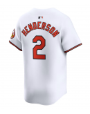 Men's Baltimore Orioles Gunnar Henderson Nike White Home Limited Player Jersey