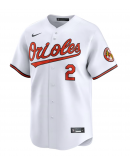 Men's Baltimore Orioles Gunnar Henderson Nike White Home Limited Player Jersey