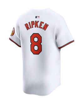 Men's Baltimore Orioles Cal Ripken Jr. Nike White Home Limited Player Jersey