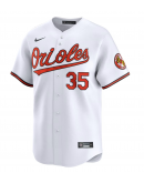 Men's Baltimore Orioles Adley Rutschman Nike White Home Limited Player Jersey