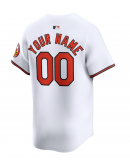 Youth Baltimore Orioles Nike White Home Limited Custom Jersey