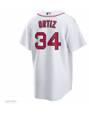 Men's Boston Red Sox David Ortiz Nike White Home Replica Player Jersey