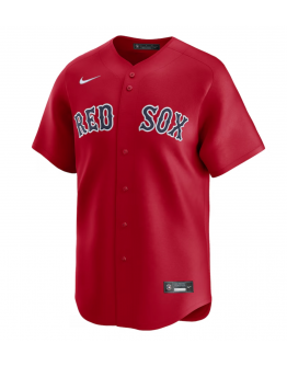 Men's Boston Red Sox Nike Red Alternate Limited Custom Jersey