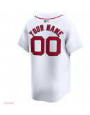 Youth Boston Red Sox Nike White Home Limited Custom Jersey